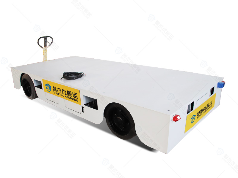 手把控制方向的電動搬運(yùn)車試機(jī)成功
