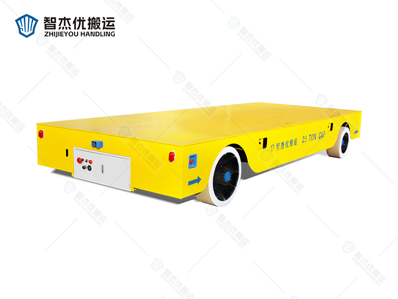 25噸鋼板運(yùn)輸無(wú)軌地平車