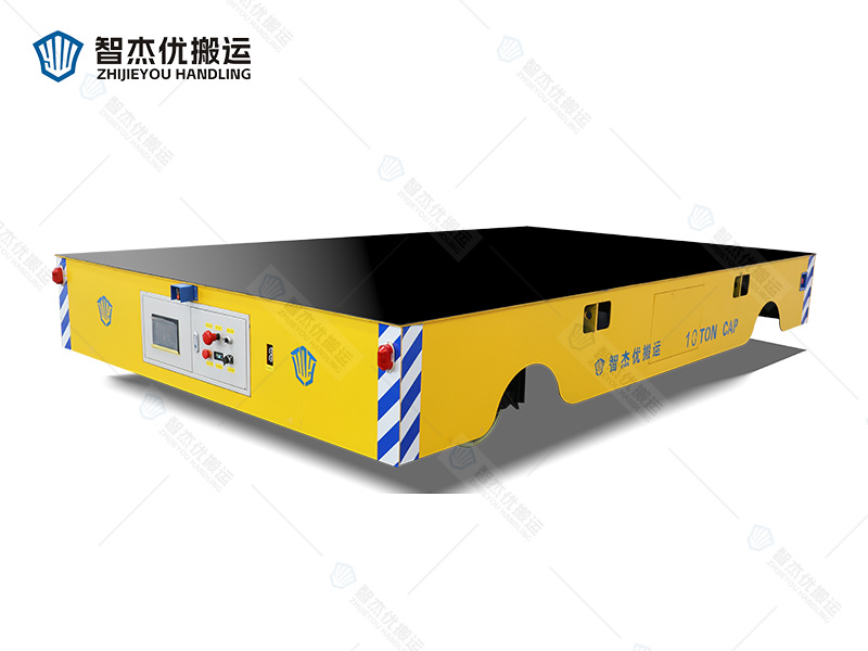 差速轉(zhuǎn)向無(wú)軌電動(dòng)平車