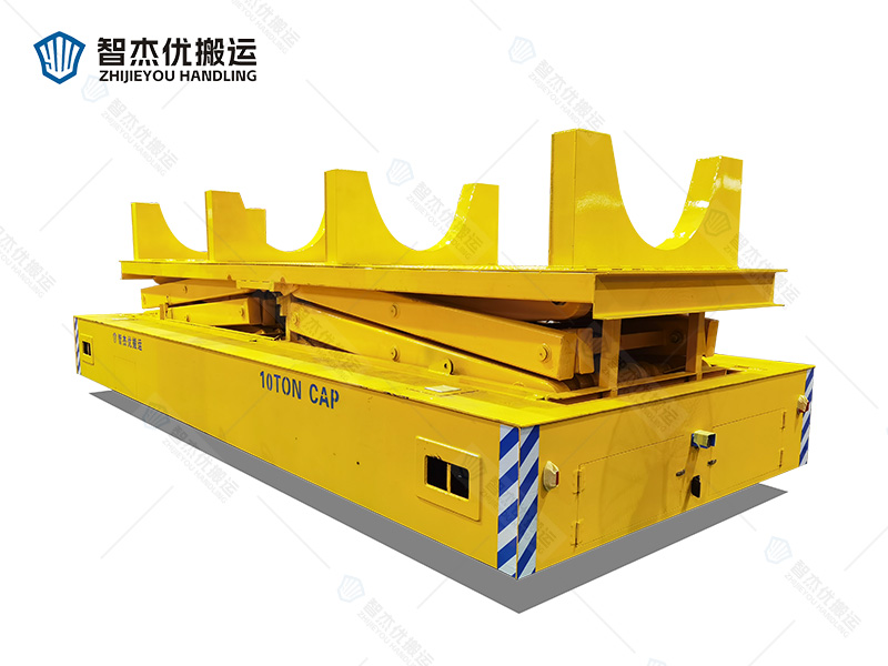 10噸升降全向無(wú)軌車